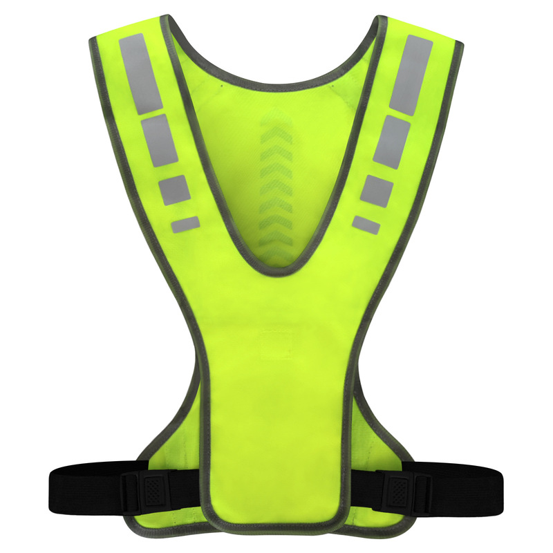 Amazon's Hottest Night Running Reflective Vest Cycling Safety Vest Reflective Vest New Reflective Clothing Sports