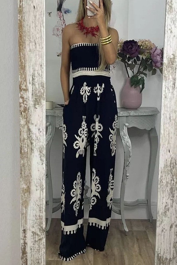 273g Weight Full Length Pants Length Polyester Fabric Type High Waist Waist Line Casual Pants Pants Type Micro-Elastic Elasticity Holiday, Daily Occasion Comfort Function Loose Fit Type Printing Pattern Summer Season Women's Gender Printing Design Streetwear, Sport Style Style Women's Streetwear Sport Style Printing Polyester Printing Tracksuit Casual Pants 1