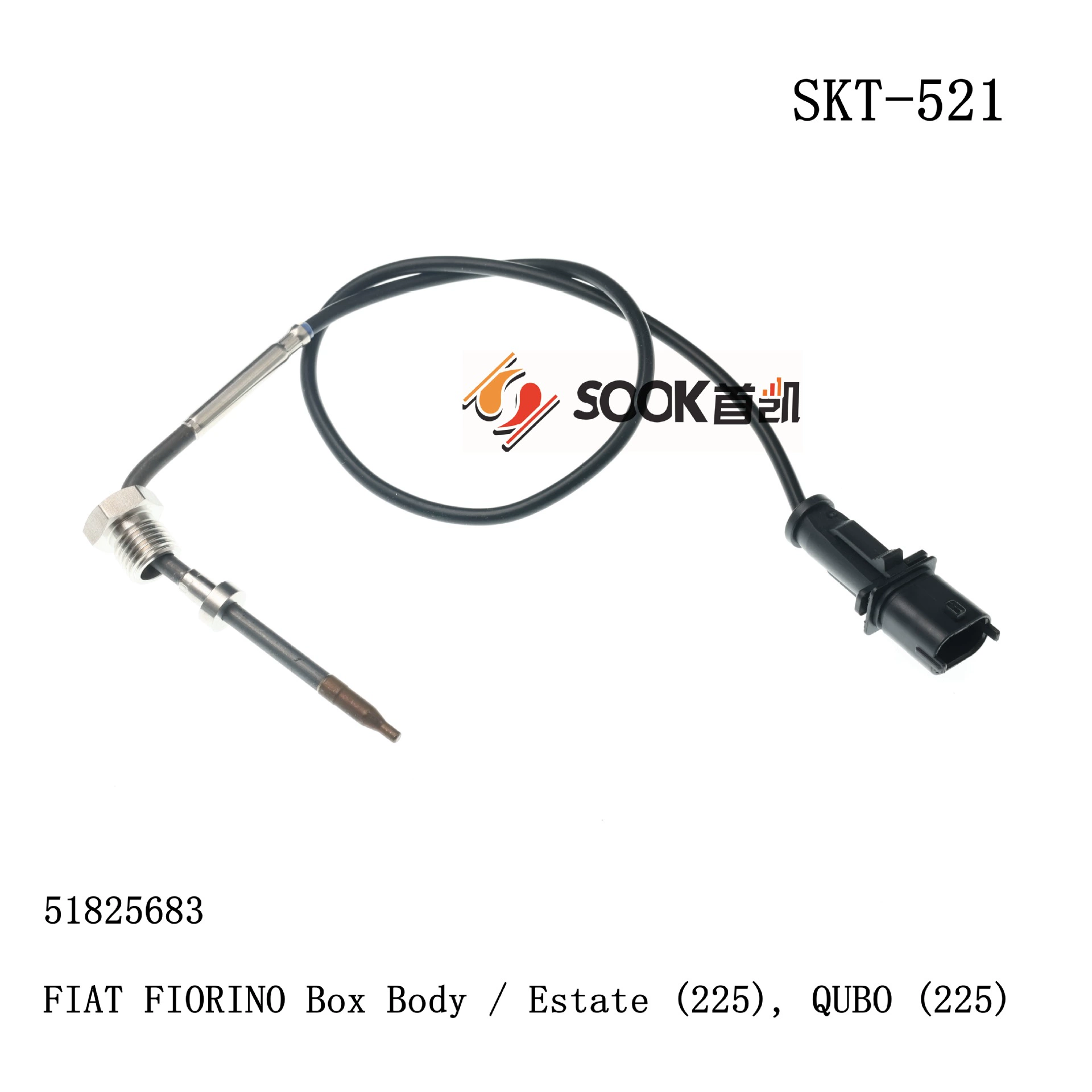 Car exhaust temperature sensor Exhaust temperature sensor 51825683 SKT-521