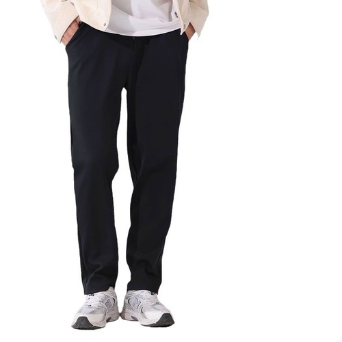 Unisex Windproof Pants 2025 Autumn/Winter Fleece Lined Thick High-Waisted Tapered Sports Large Size Casual Pants for Men