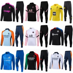 レアル・マドリーサッカートレーニング服パリアーセナルバルサチェルシー国米マサイドルトセミラ長袖セット