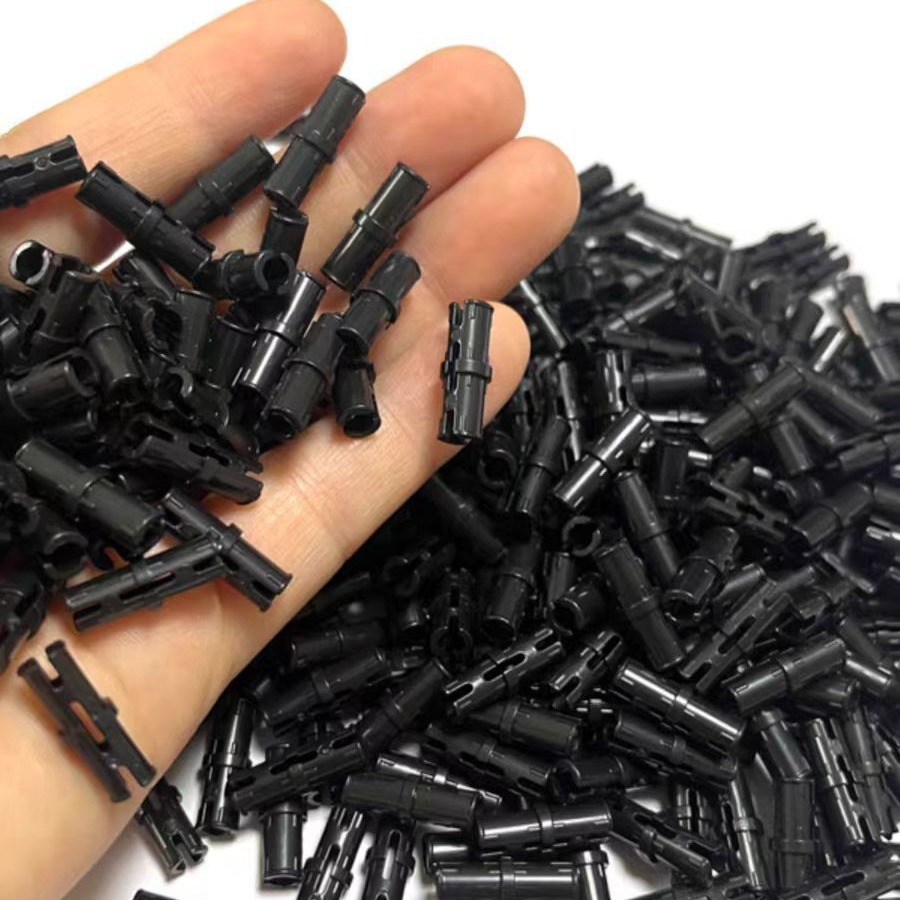 Building blocks compatible with Lego technology machinery parts 2780 black 1x 2 standard bolt friction pin 100g EV3 education