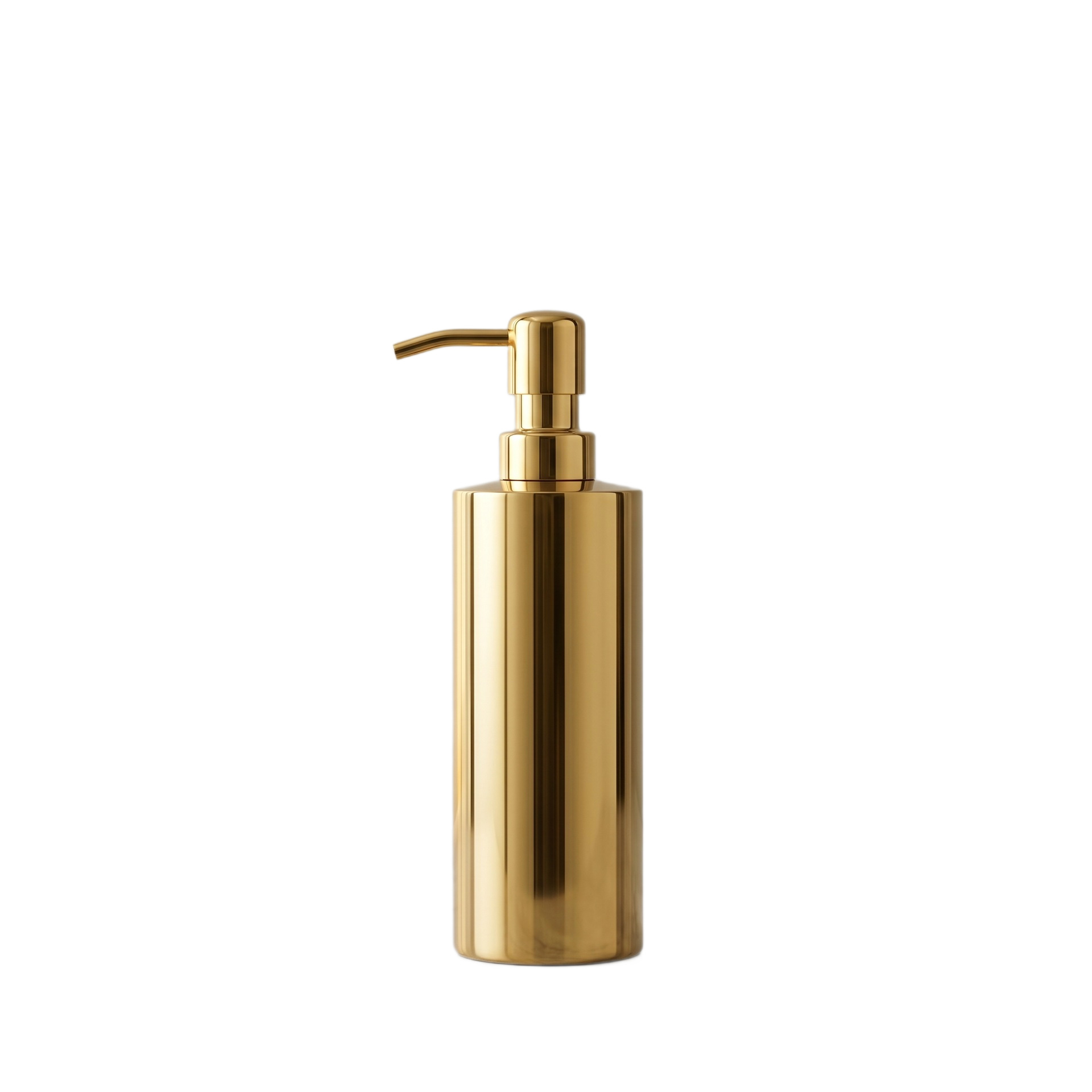 Comercio extranjero transfronterizo lujo ligero oro 304 botella de jabón de acero inoxidable baño de hotel de presión botella de desinfectante de manos