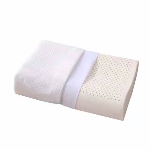 Latex pillow flat model comes with inner and outer pillowcases