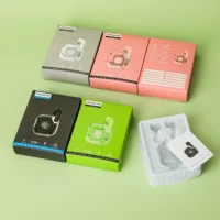 Беспроводная Bluetooth-гарнитура коробка tws прозрачная Ultrapods Max bluetooth бумажная коробка для упаковки