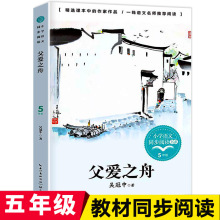 父爱之舟 吴冠中 五年级上小学语文同步阅读 长江文艺出版社