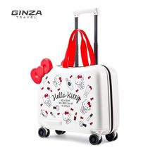 Kitty 正版联名行李箱高颜值轻便骑行箱万向轮拉杆箱