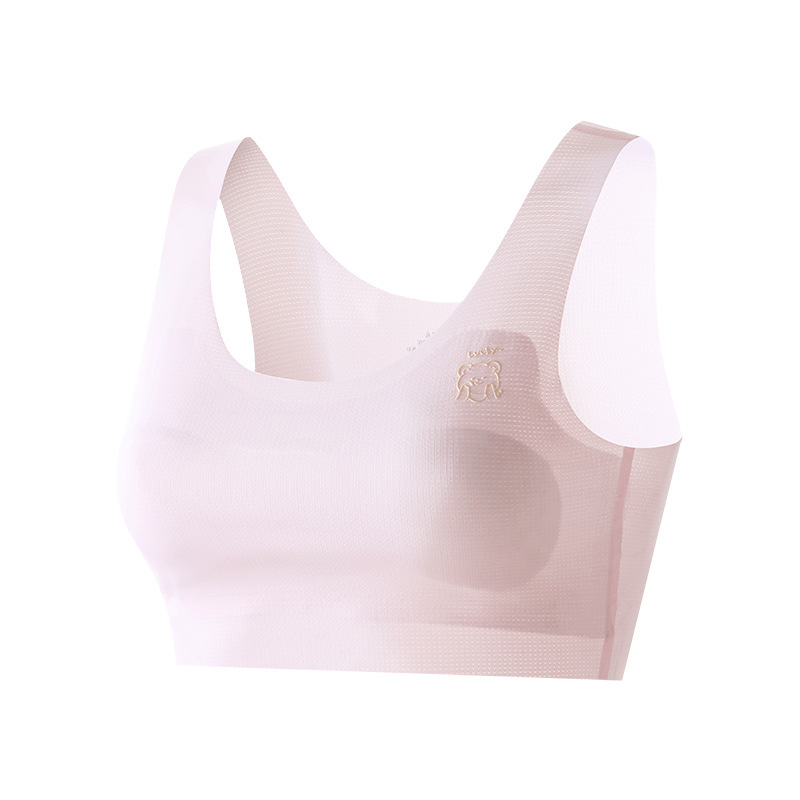 Personalizada una etapa de desarrollo de ropa interior de niñas, sujetador de niñas transpirable, estudiantes de primaria, niños de secundaria, chaleco pequeño sin marcas