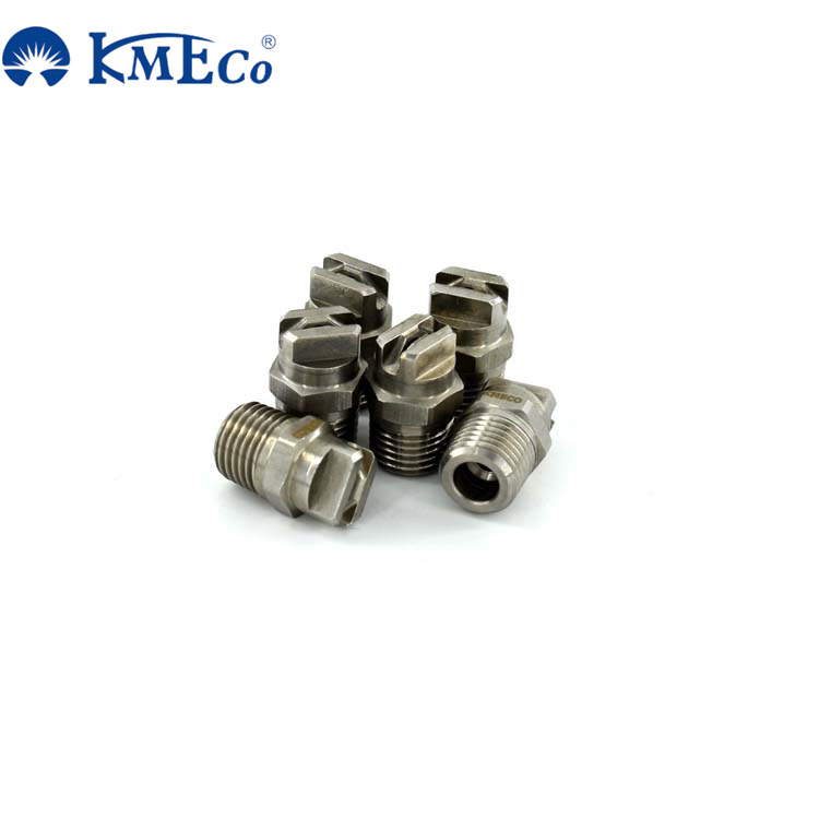 斯铂润304不锈钢HVV-1/4扇形喷嘴洗车机高压清洗除尘灭尘控制喷嘴