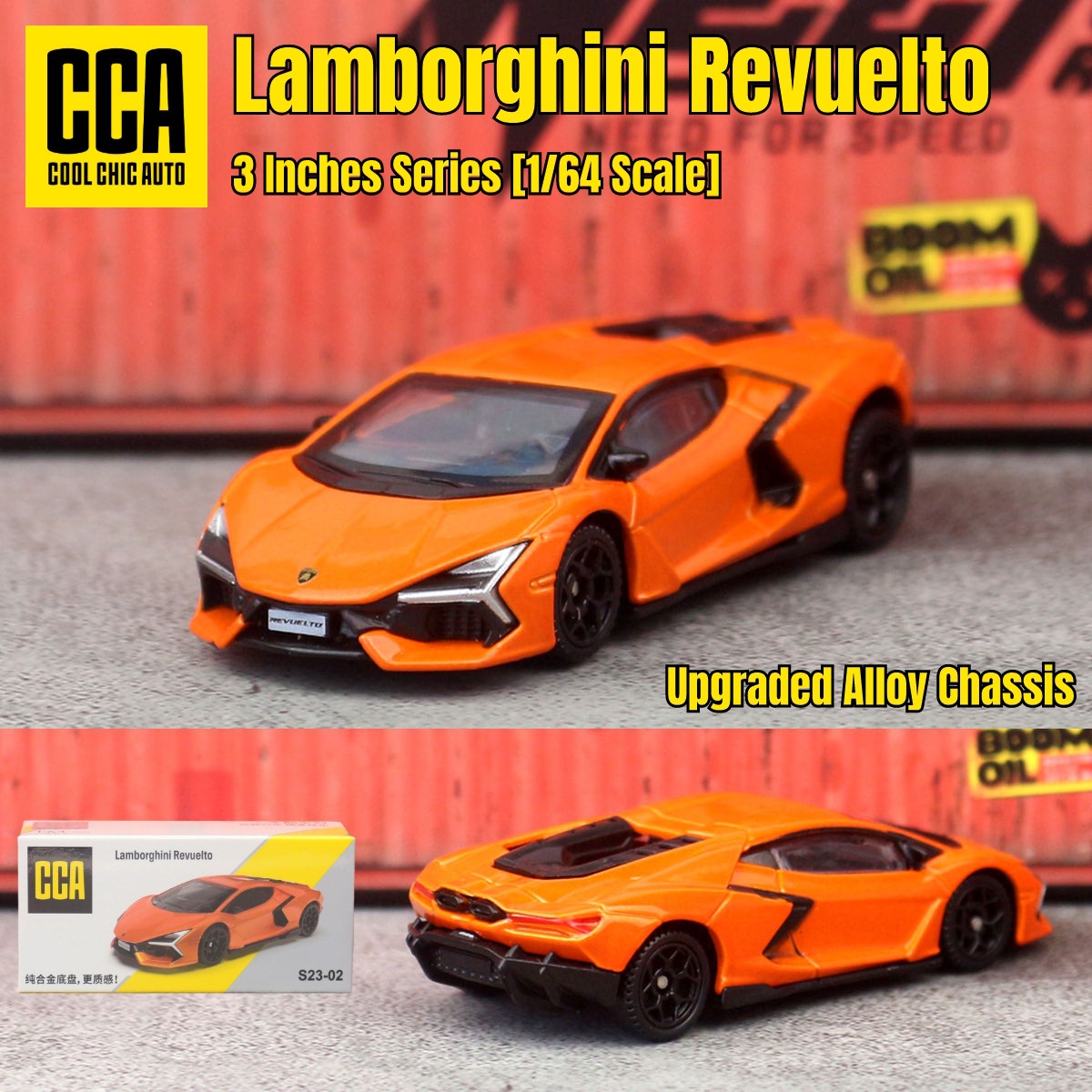 CCA Chaiper 1 / 64 modelo de automóvil de aleación completa versión dura de automóvil deportivo sedán caja de fósforos deslizante coche de juguetes para niños
