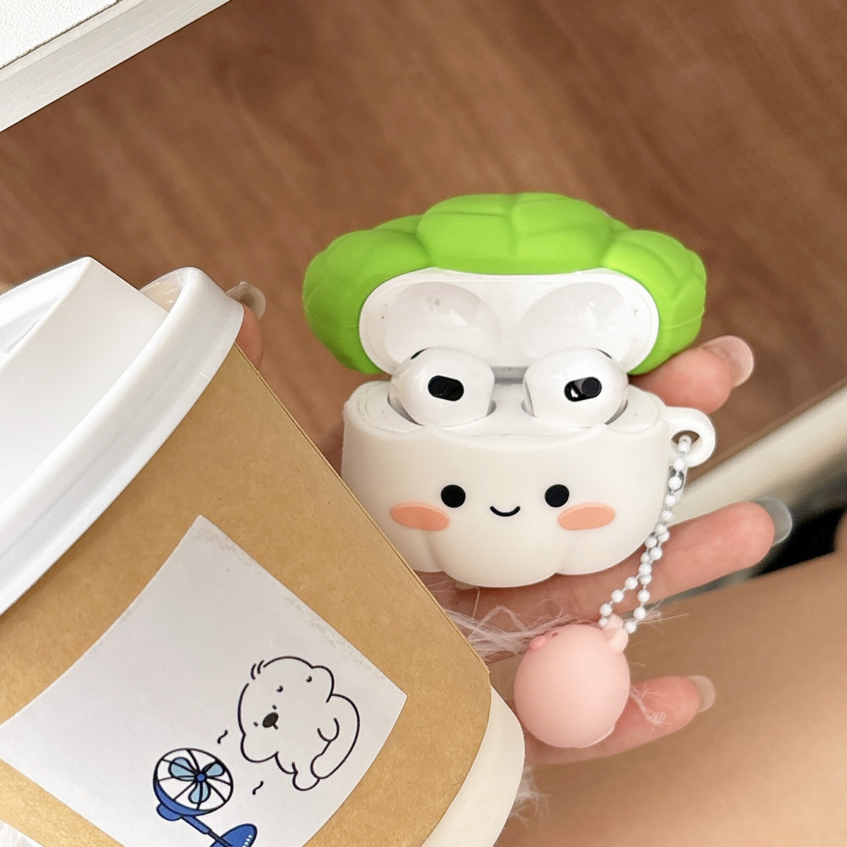 Piggy Arch Col para AirPods Pro Case 1 / 2 Generación Bluetooth Case AirPods 3 / 4 Generación