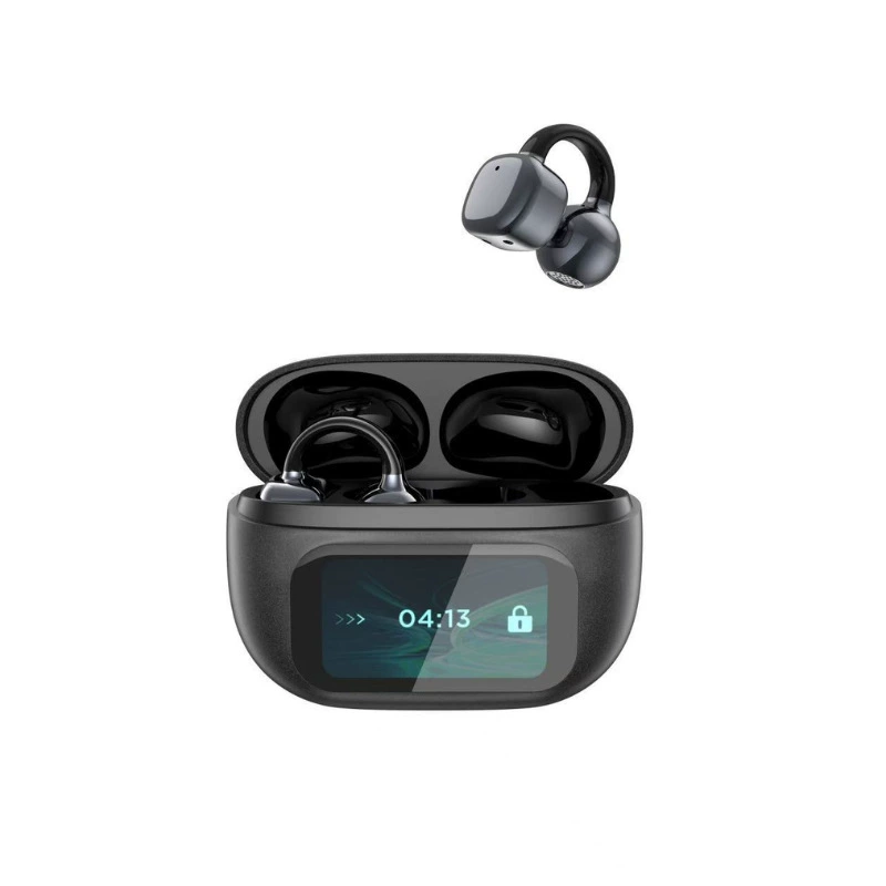 Популярная беспроводная Bluetooth-гарнитура MINISO G08 с высоким разрешением сенсорного дисплея, заушная гарнитура для синхронного перевода C02