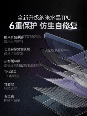 Yamaha NMAX155 invisible car cover, Car paint protective film
