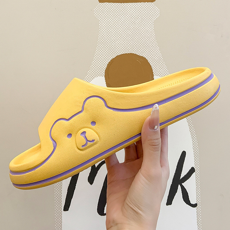 Sandalias para mujer, ropa exterior de verano, moda de celebridades de Internet ins2025, nuevas zapatillas de playa para interior y hogar para playa para mujer