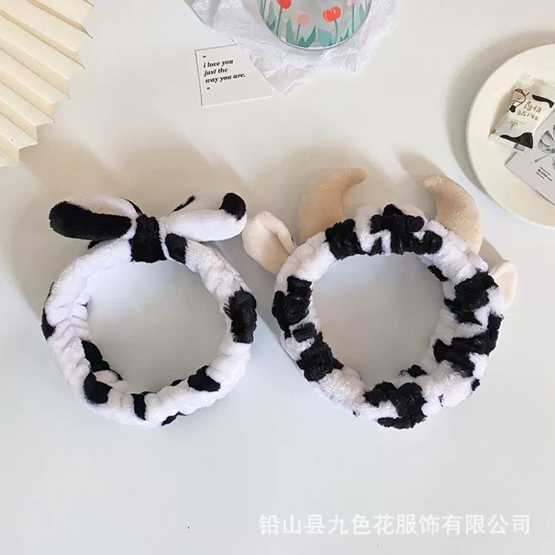 Brand three dimensional headband, plush hair accessory, Korean style, internet celebrity