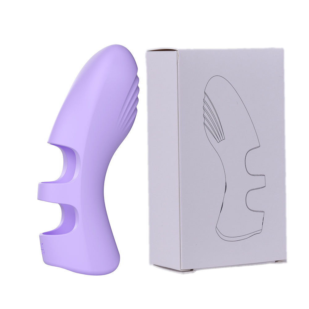 Star Shine Silikon-Vibrator mit 10 Frequenzen, Flirt- und Massagefunktion für Paare, Fingerhülle (Großhandel)_voghion.com