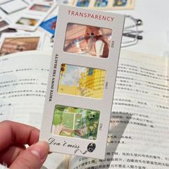 二連三連四連ブックマーク空白insクリップ卸売り復刻フィルムクリップ小紅本同一insブックマーク