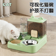 跨境外贸专用款式折叠储粮桶喂食器喂水器宠物碗宠物储粮桶