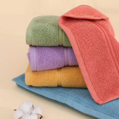 宜朵抗菌毛巾純棉獨立包裝洗臉巾素色全棉吸水方巾加厚毛巾禮品