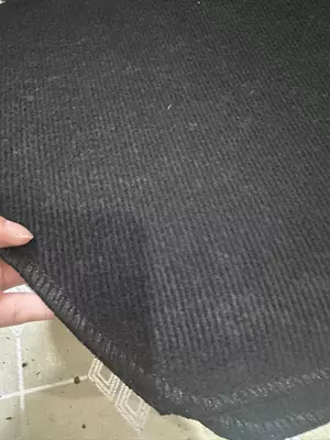 4S Store and Auto Trade Shop Exclusive Universal Car Floor Mats, Pvc Eco-Friendly Material, Linen Anti-Slip Pvc Universal Model for Vehicles (Universal Foot Pad) - 6080-black