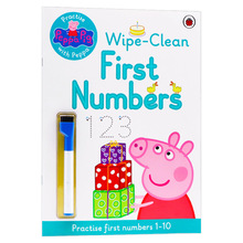  123 Ӣԭ汾0-3-6 Peppa Pig Wipe Clean Num