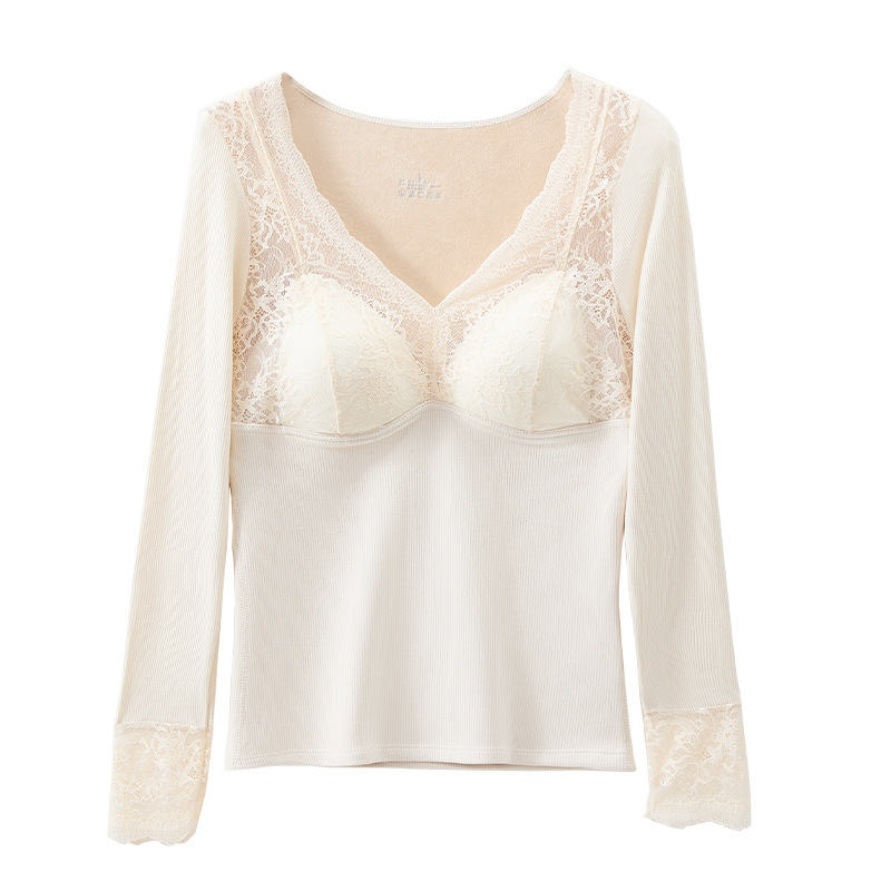 Long-sleeved off-white