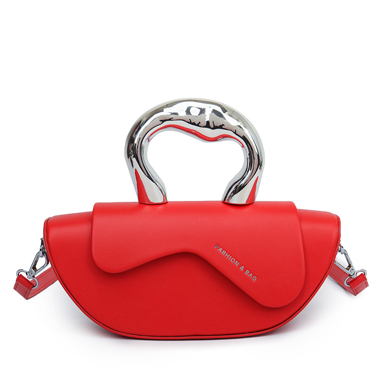 2024 nuevo estilo de diseño de alto valor con sentido de la silla de montar bolso de mensajero de firma francesa para mujer bolso de hombro de cercanías