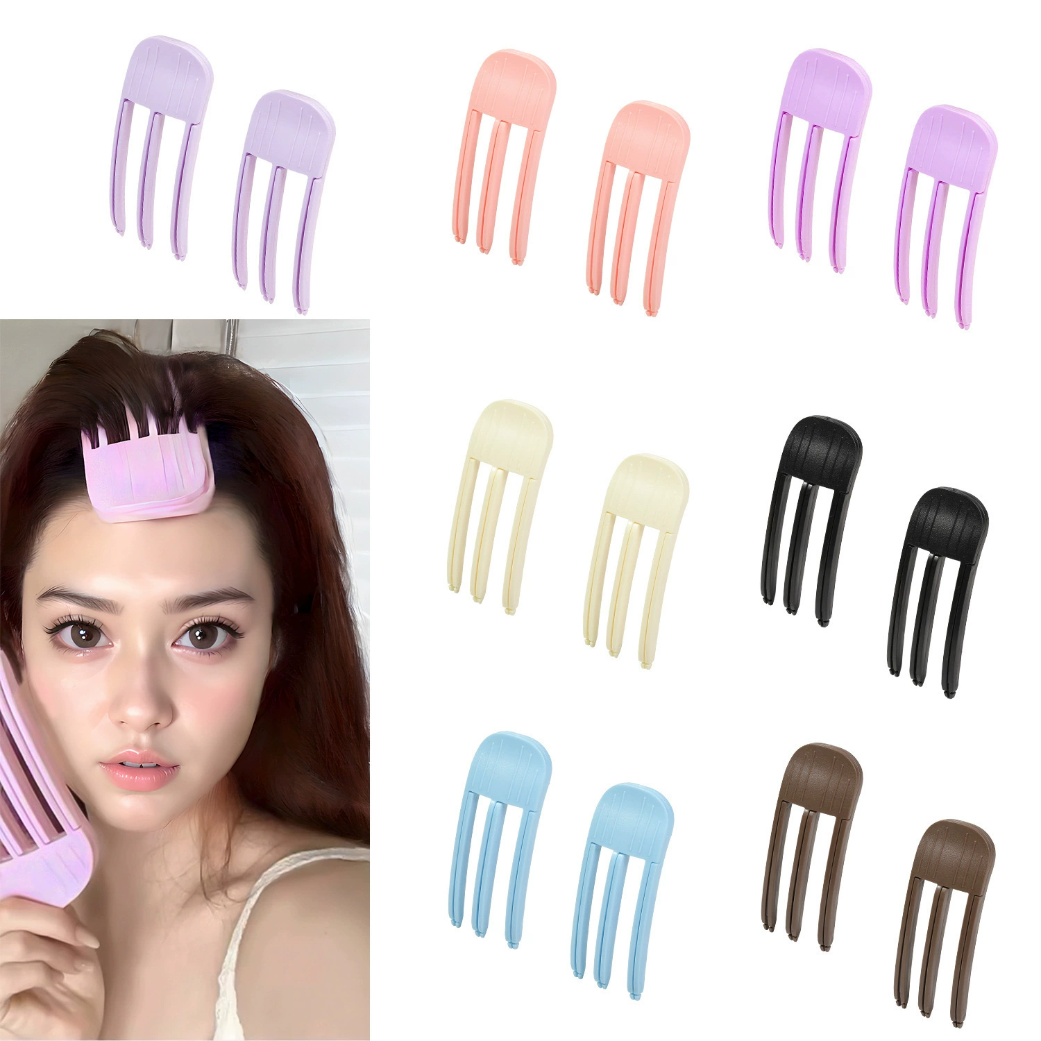Аксессуар для волос Hairgrip, челка, заколка для волос, интернет-знаменитость, добавляет объем