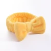 Yellow hairgrip with bow, headband