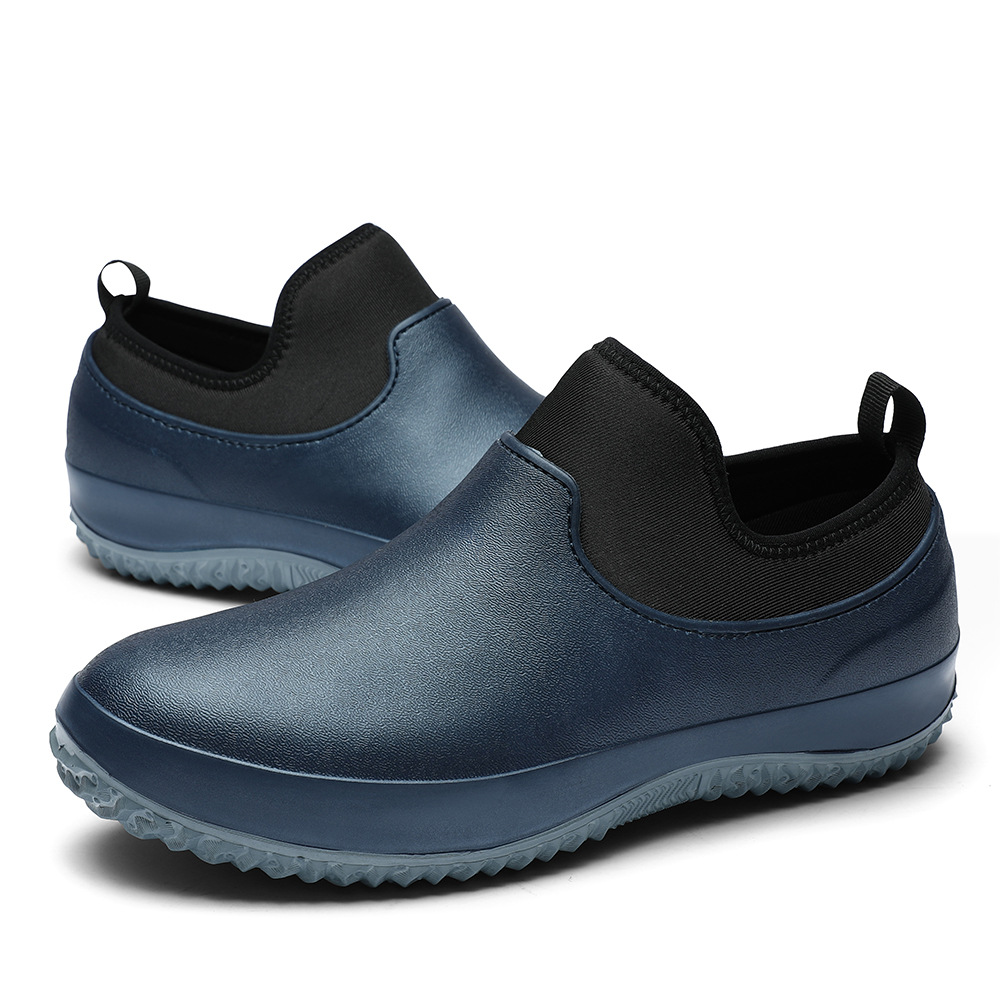 Nuevos zapatos de cocinero de tamaño grande para hombres transfronterizos, zapatos de cocina, zapatos casuales al aire libre, zapatos de hombre al por mayor. image 13