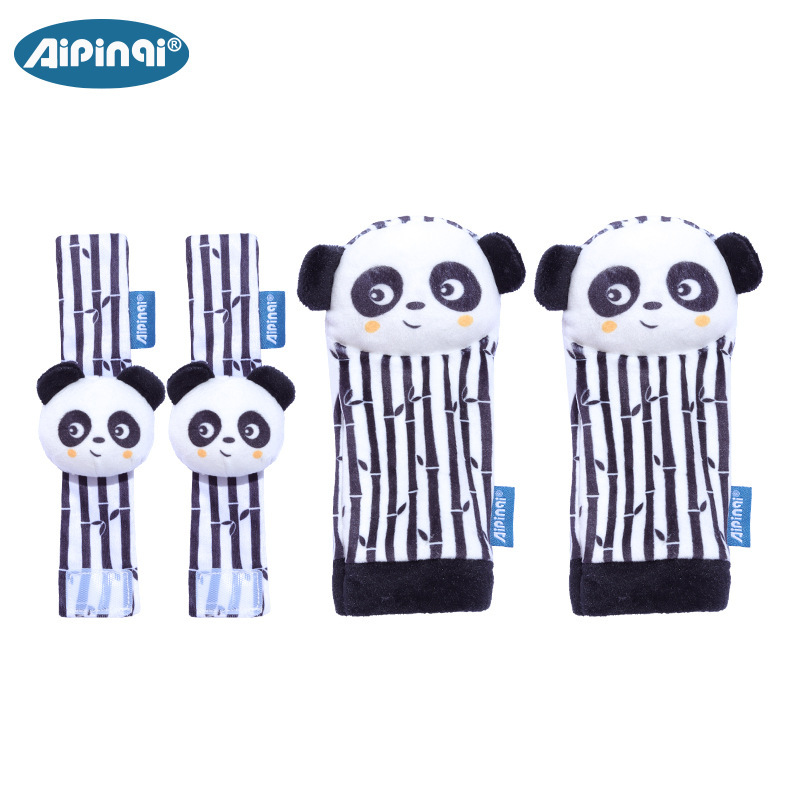 Calcetines Panda + correa para la muñeca (doble)