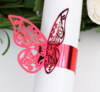 Direct selling butterfly napkin ring laser hollow napkin buckle wedding hotel paper towels and western food scarf buckle spot wholesale