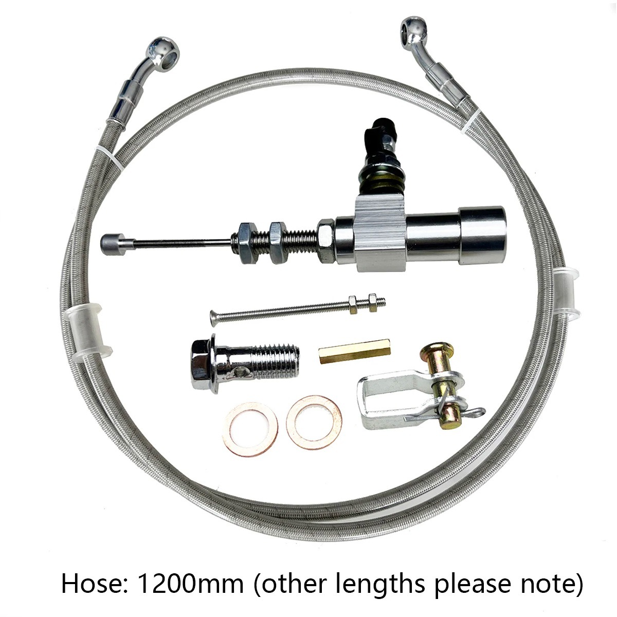 Motorcycle modification parts hydraulic clutch cable modification hydraulic kit pump sub-cylinder clutch lower pump clutch pull pump