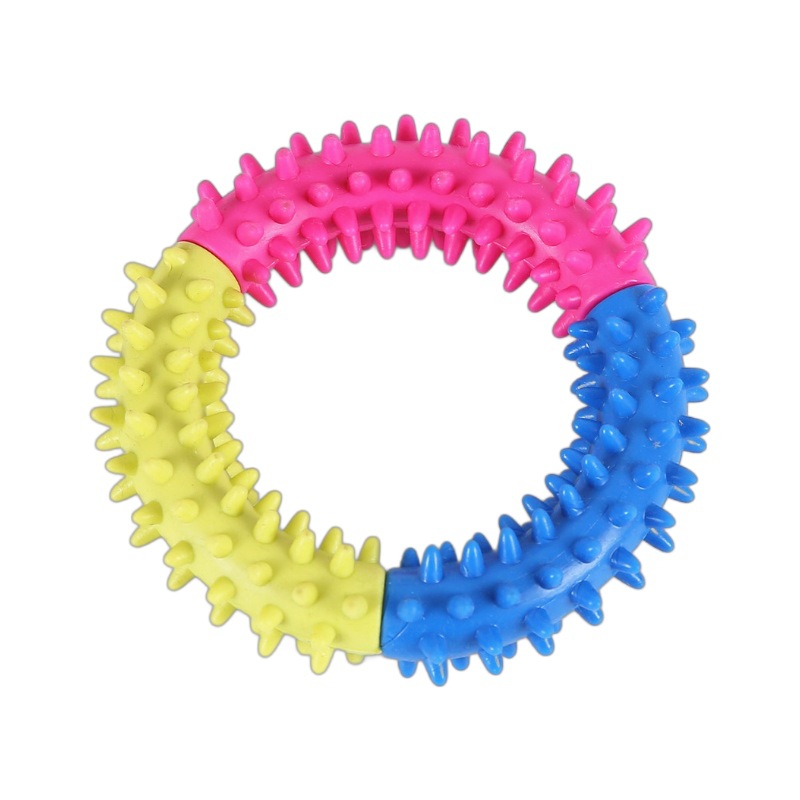 Nueva fábrica de juguetes para mascotas Amazon temu juguetes de cuerda de algodón para mascotas Frisbee para perros de molienda juguetes