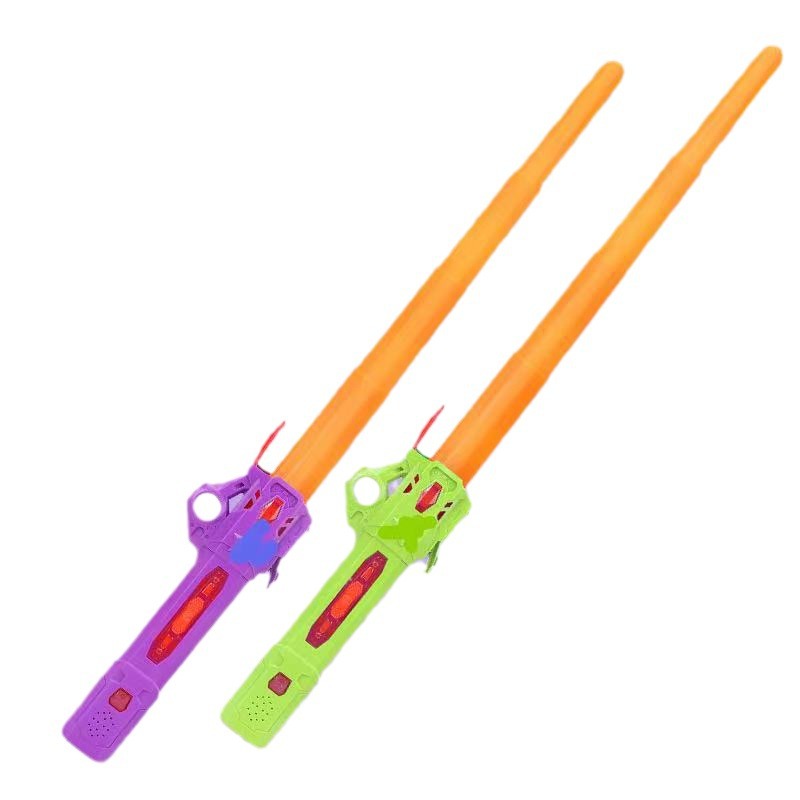 Cross Border Telescopic Laser Sword Turnip Star Wars Lightsaber Children's Toy Knife Boy Luminous Flash Glow Stick