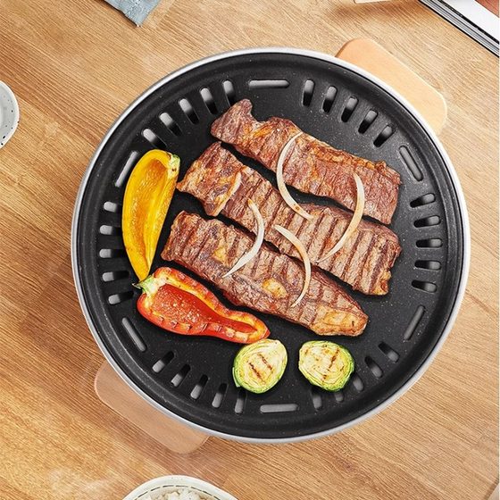 Factory Outdoor Camping Zibo Charcoal Barbecue Household Small Smokeless Barbecue Rack Heating Stove