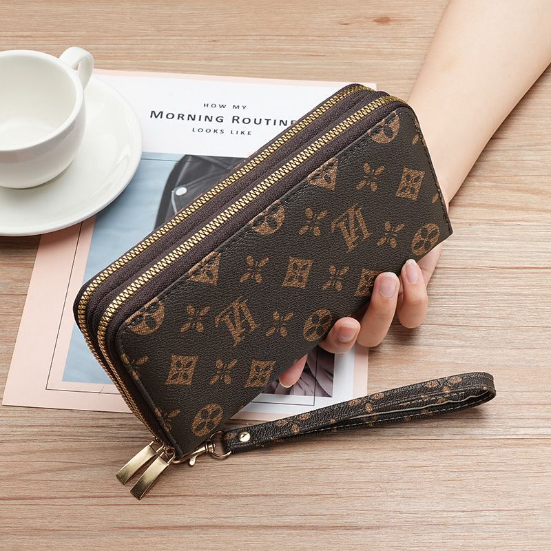 2026 New Model Women's Wallet, Mom Bag, Shopping Bag, Ladies' Clutch, Multi-Card Slot Card Holder, Double-Layer Zipper Phone Bag 2026 New Model Women's Wallet, Mom Bag, Shopping Bag, Ladies' Clutch, Multi-Card Slot Card Holder, Double-Layer Zipper Phone Bag