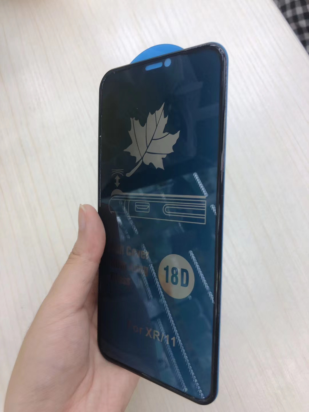 Film trempé anti-éclatement pour airbag iPhone 13pro18D, adapté à Apple 11promax/11pro_voghion.com