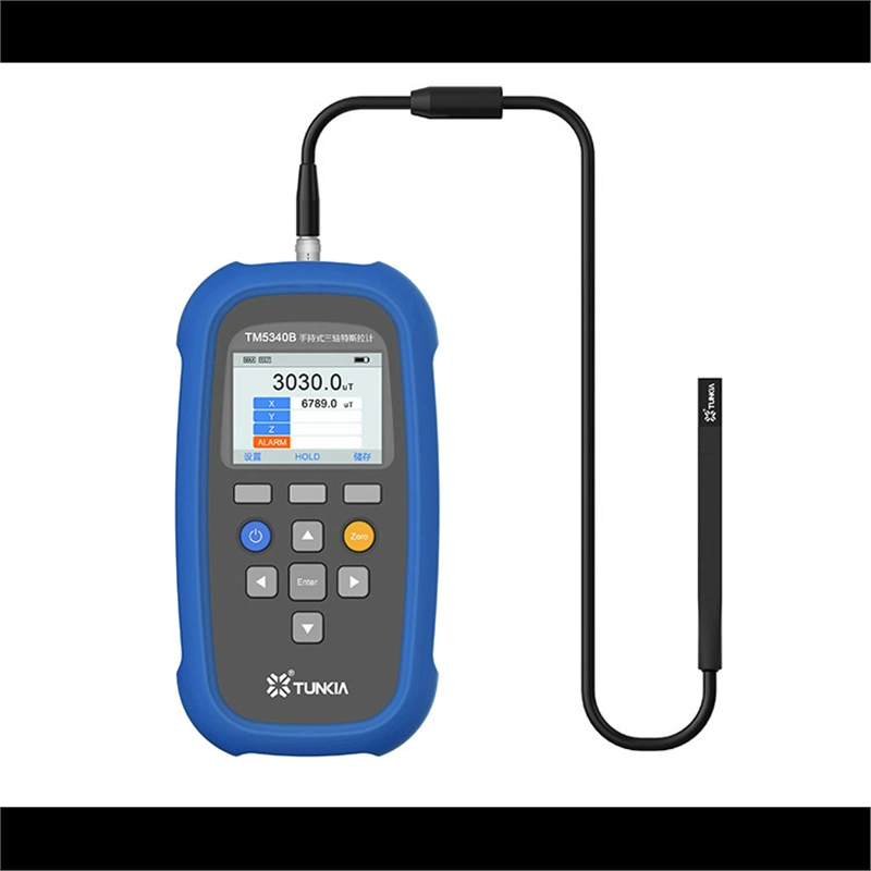 Ручной трехмерный гаусс-метр TM5340B Трехосный таслометр обнаружения космического магнитного поля Чанша Тяньхэн TUNKIA