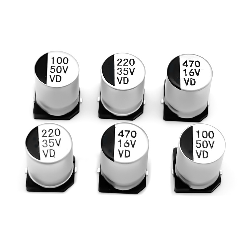 VDシリーズ 8x10.5 SMD電解コンデンサ マルチサイズ 高周波低抵抗 SMDアルミ電解コンデンサ スポット直販|undefined