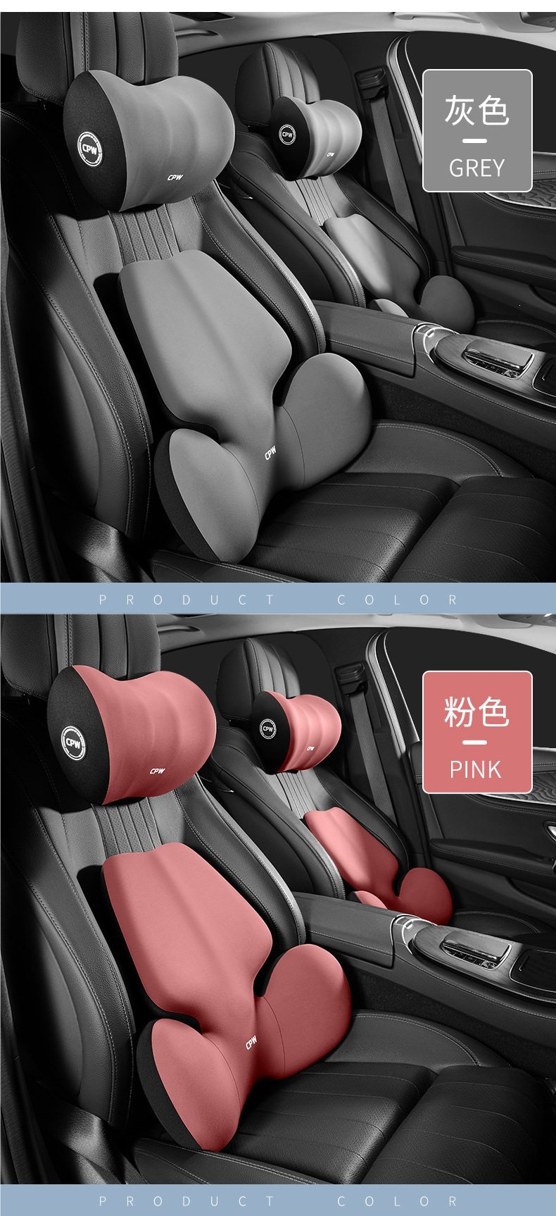 Car electric massage lumbar back cushion for drivers, waist support for driving, truck seat lumbar support, lumbar pillow, car lumbar cushion, others