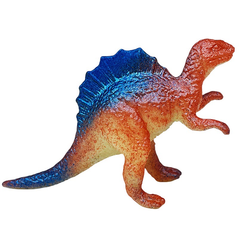 Cross-border simulation solid soft rubber small dinosaur children's toy model archaeological set dinosaur Tyrannosaurus Rex stall wholesale