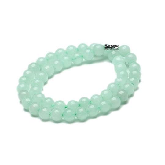 Factory wholesale quartz jade jade necklace jade beads jade light green sun green men's and women's jewelry