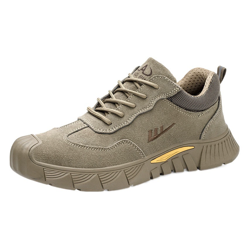 Обувь для охраны труда Мужская защита от ударов, защита от проколов, сварка, защита от ожогов, легкая защитная обувь с мягким дном на строительной площадке, трансграничная оптовая продажа, изоляционный дезодорант