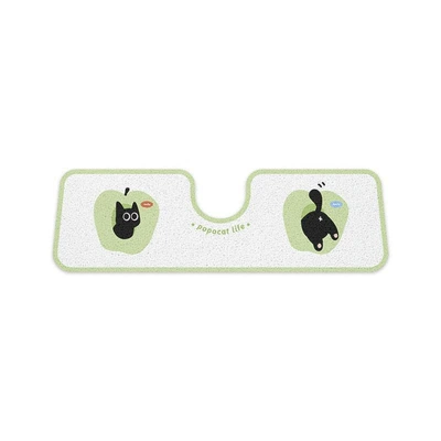 Avtomobil döşəmə paspasları — cute style, simple and versatile - lime-one-piece-rear-seat-silk-loop-5050cm1919