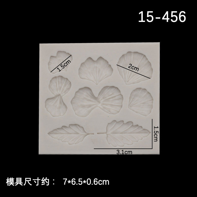 Pastoral fresca pequeña flor crisantemo fondant de silicona molde de chocolate para hornear pastel decoración chocolate borde molde