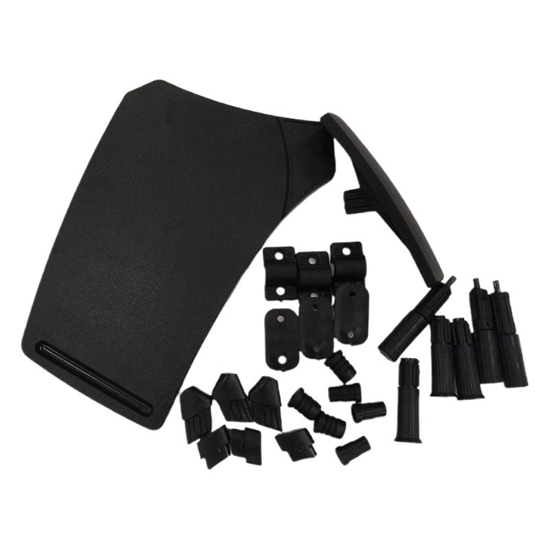 Оптовая продажа, полный набор аксессуаров для круглых трубок, конференц-зал, офис, пластиковые складные аксессуары для учебных стульев, подлокотник, цельные аксессуары для стульев