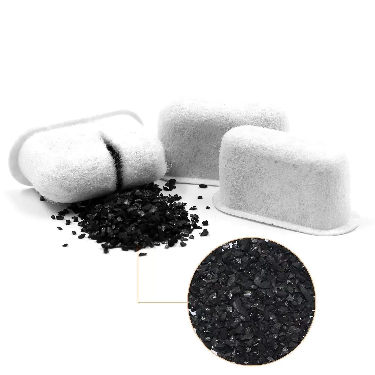 Фильтрующий элемент для кофемашин Delonghi, Amazon, Cuisinart, сетчатый фильтр для воды Meishanya