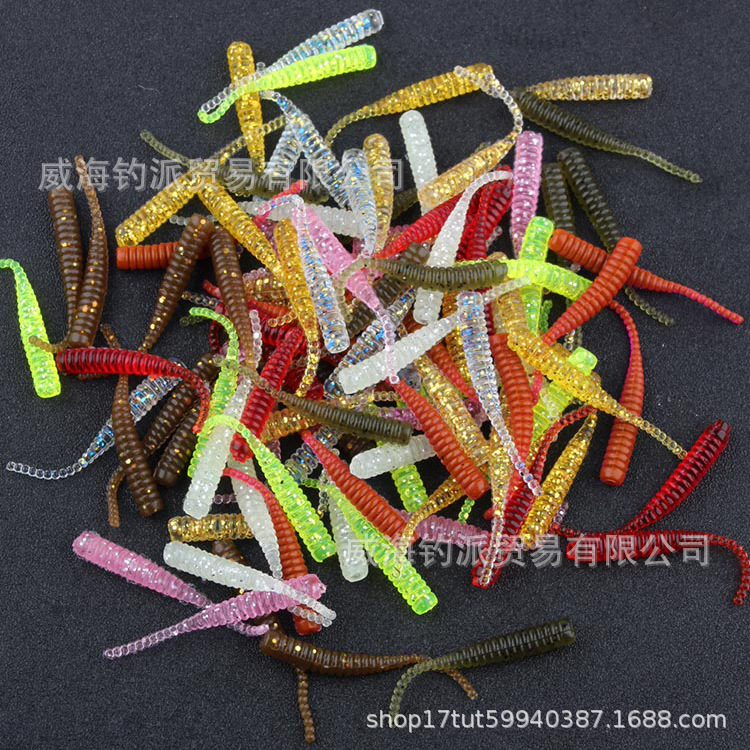 Suspending Worms Lures Soft Baits Carp Striped Bass Pesca Fishing Tackle SwimBait