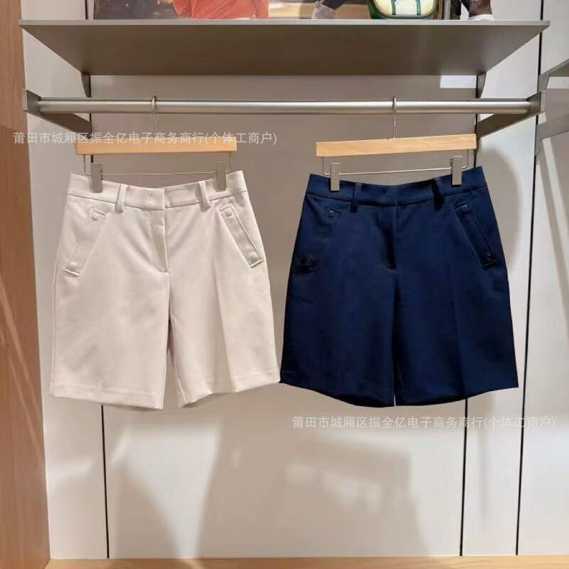 Korean Golf Clothing Women's Shorts with Ball Bag 2026 Summer New Versatile Slim-Fit Casual Sports Pants